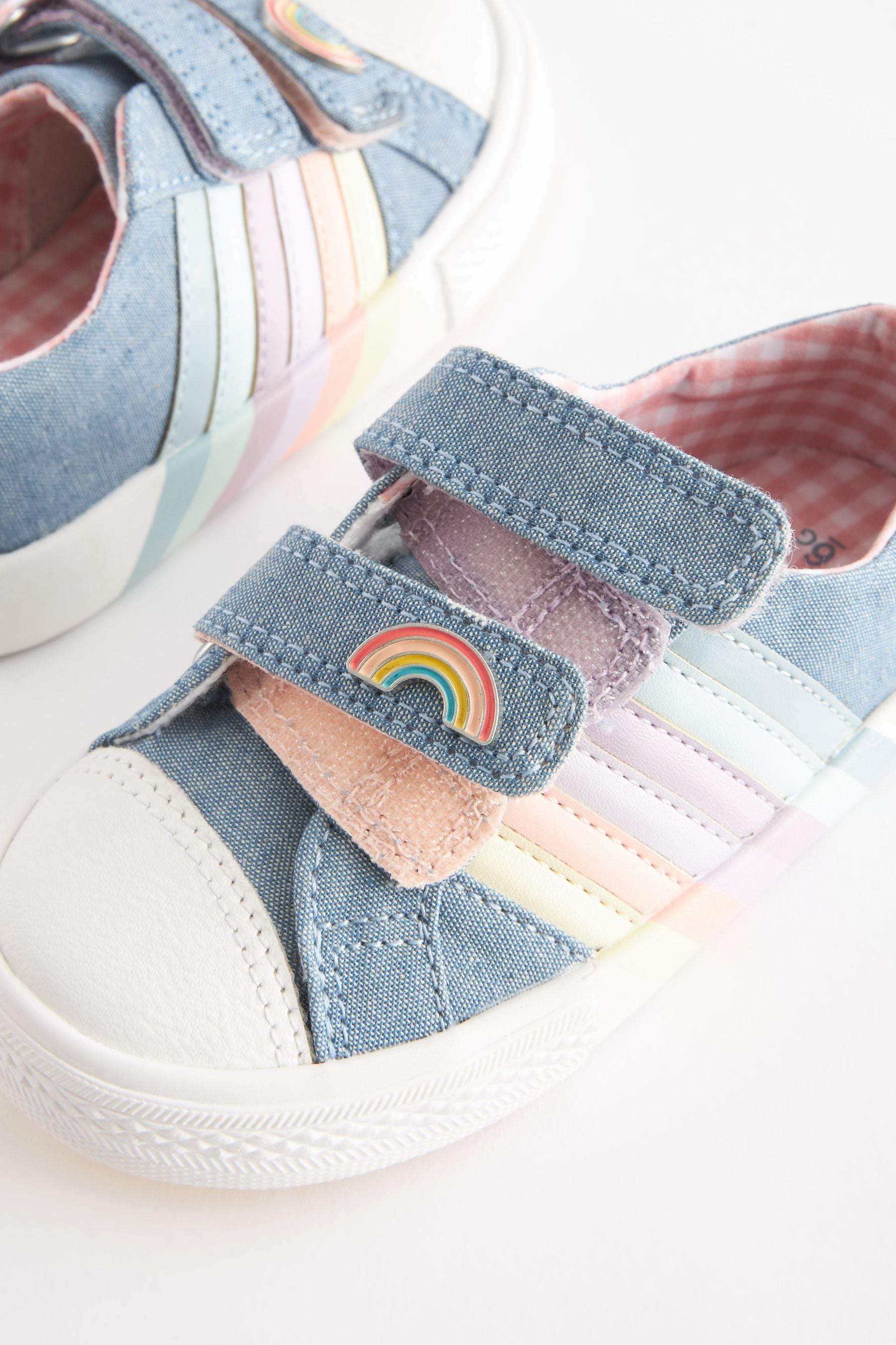 Blue Rainbow Trainers