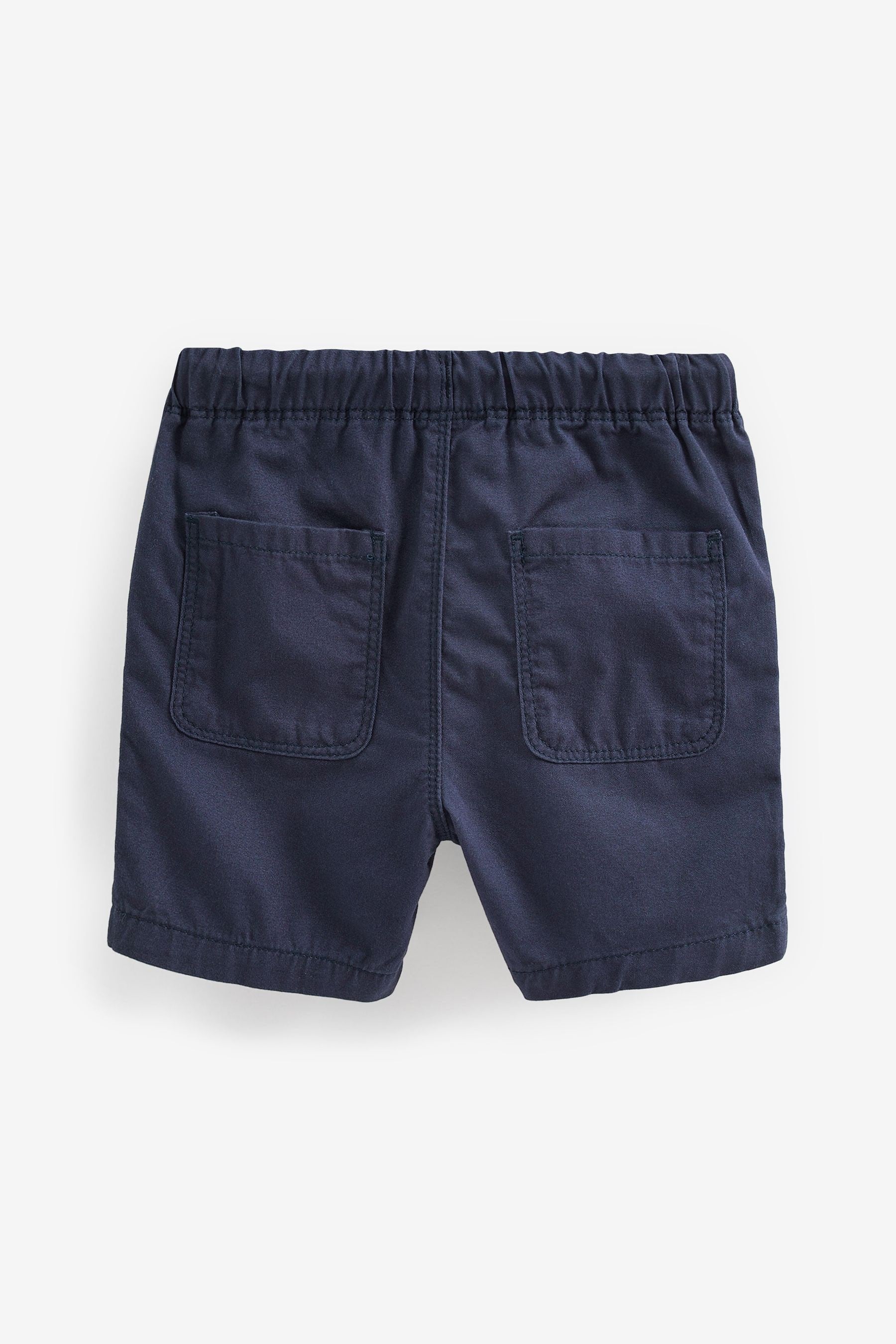 Navy Pull-On Shorts (3mths-7yrs)