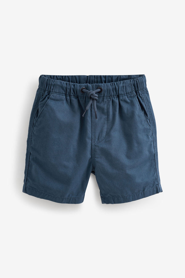 French Navy Blue Pull-On Shorts (3mths-7yrs)