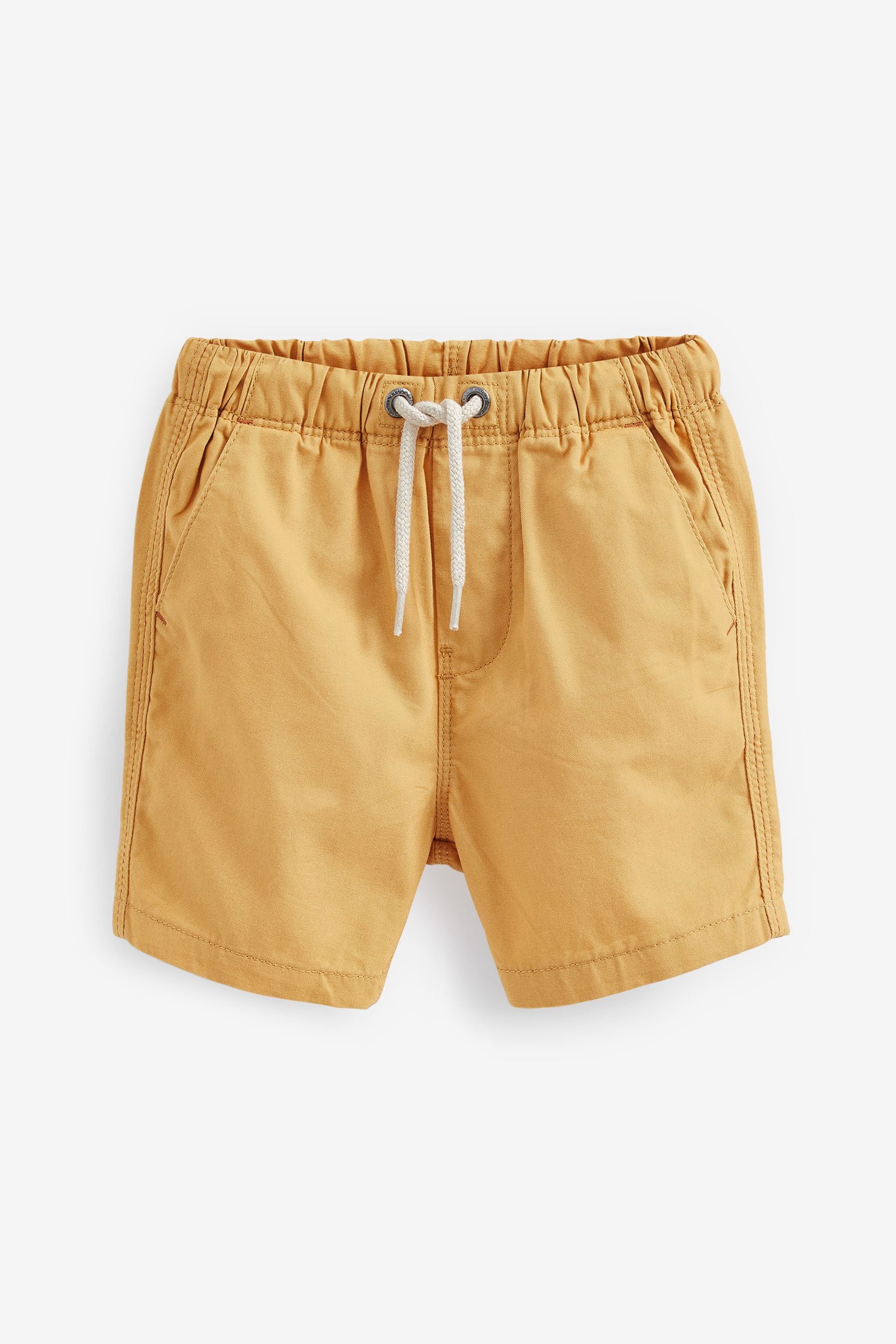 Ochre Yellow Pull-On Shorts (3mths-7yrs)