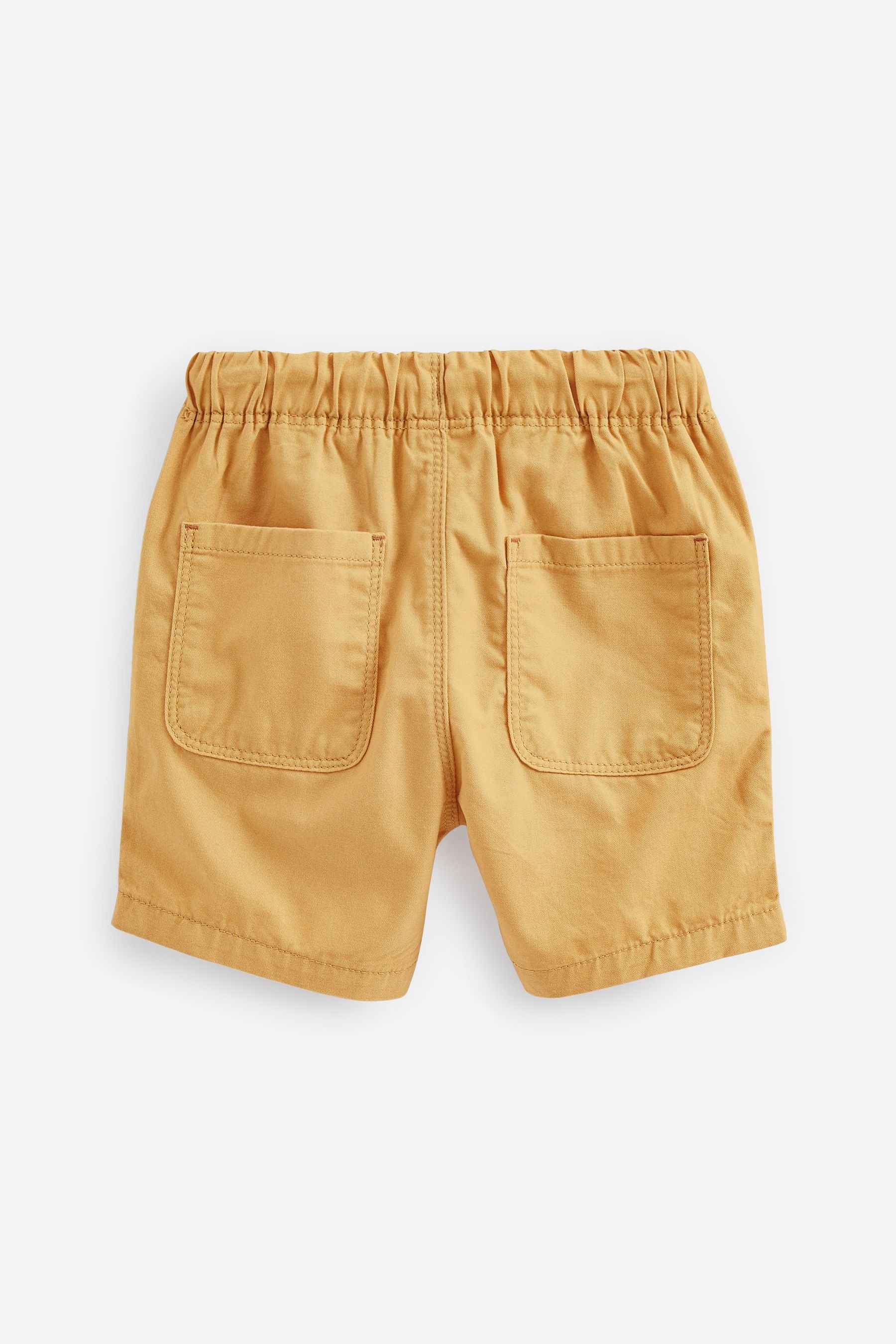 Ochre Yellow Pull-On Shorts (3mths-7yrs)