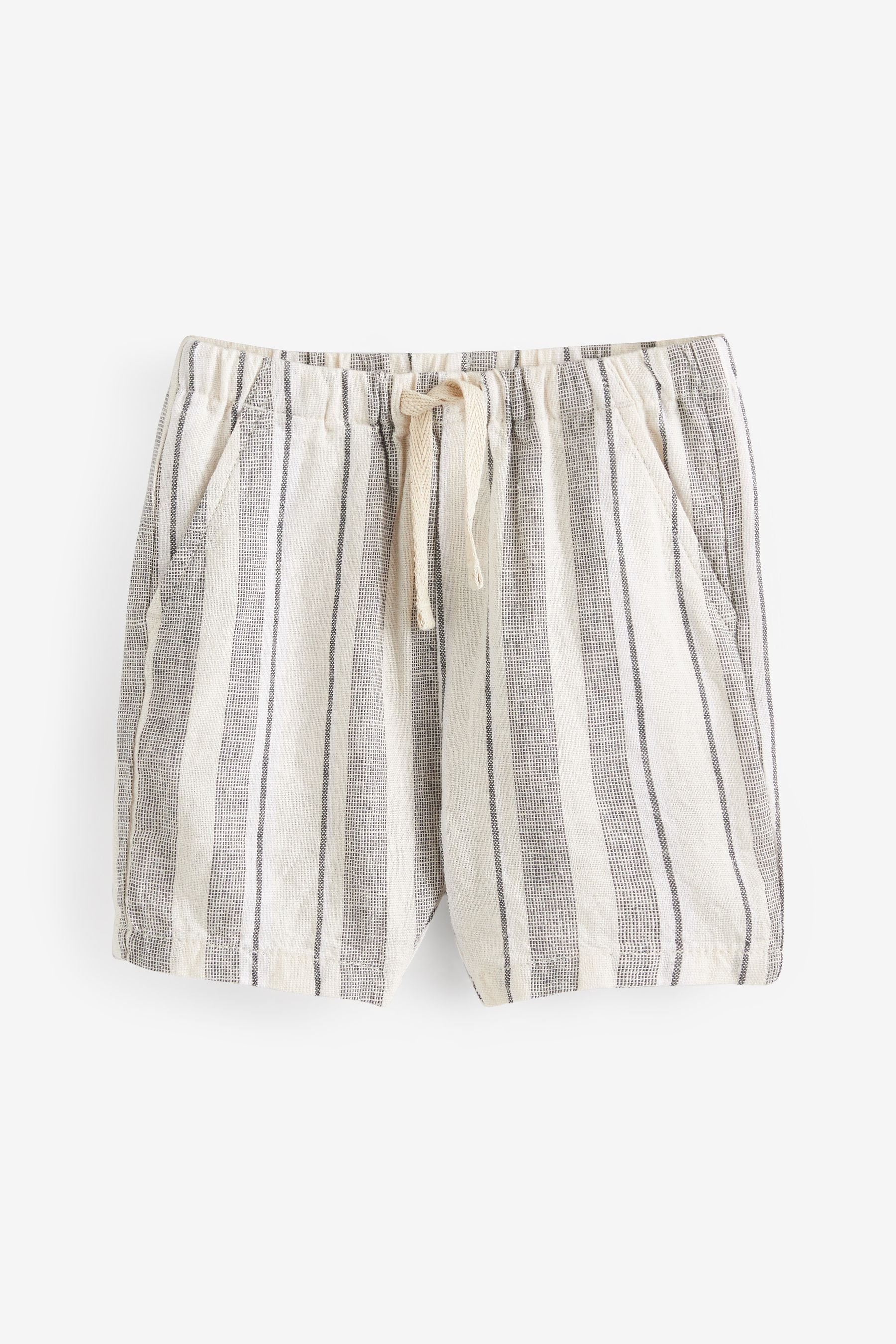 Stripe Linen Blend Shorts (3mths-7yrs)