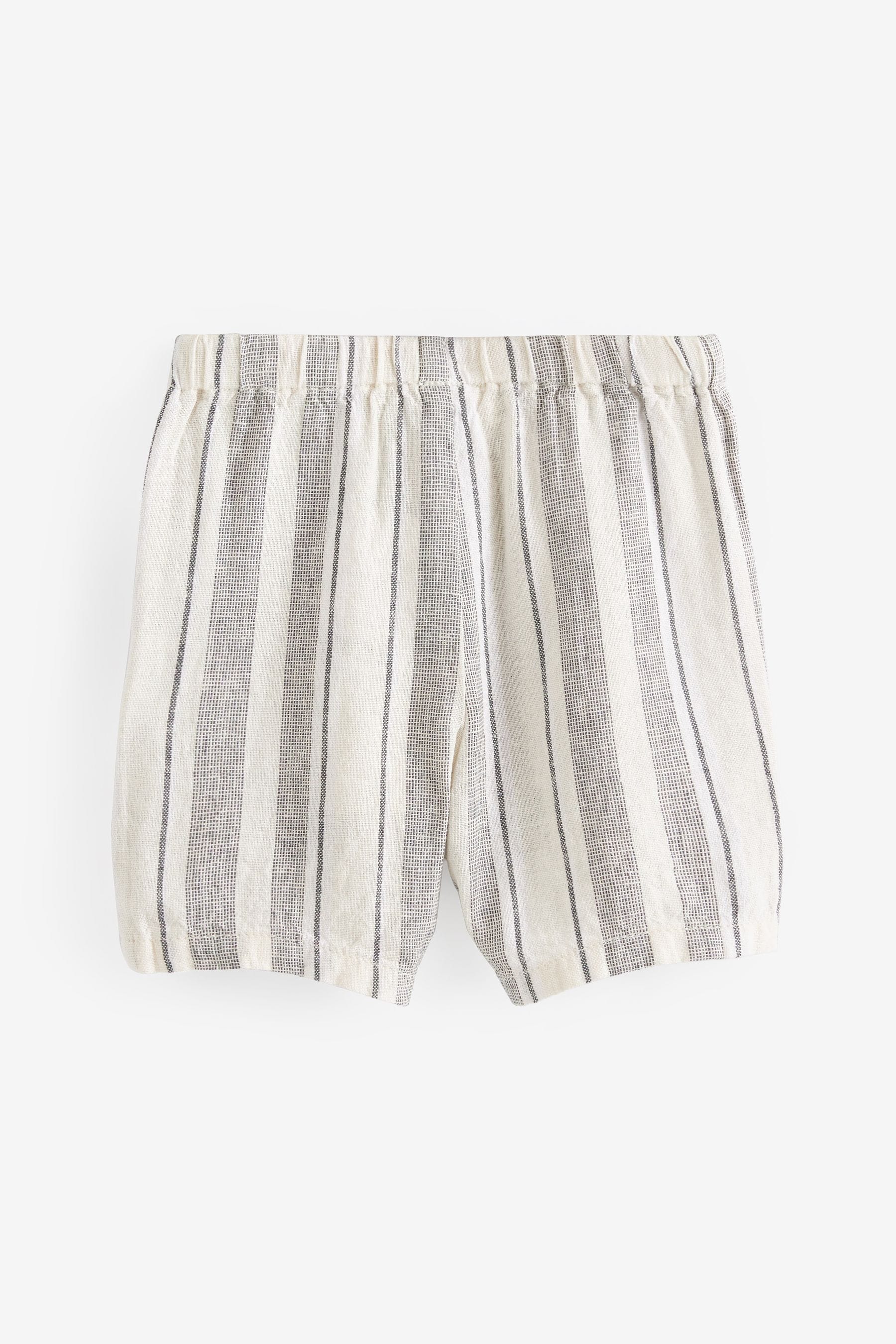 Stripe Linen Blend Shorts (3mths-7yrs)