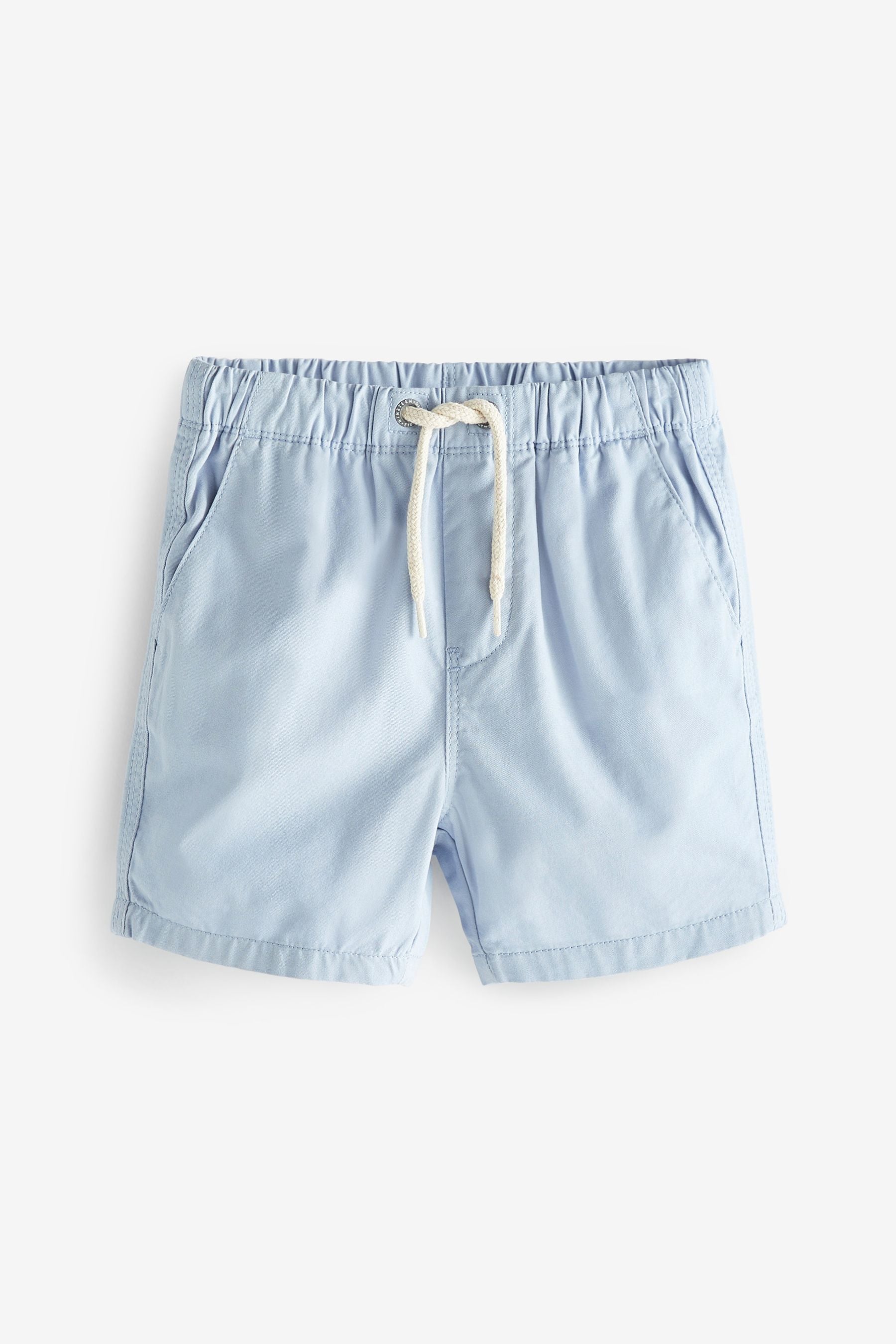 Pale Blue Pull-On Shorts (3mths-7yrs)