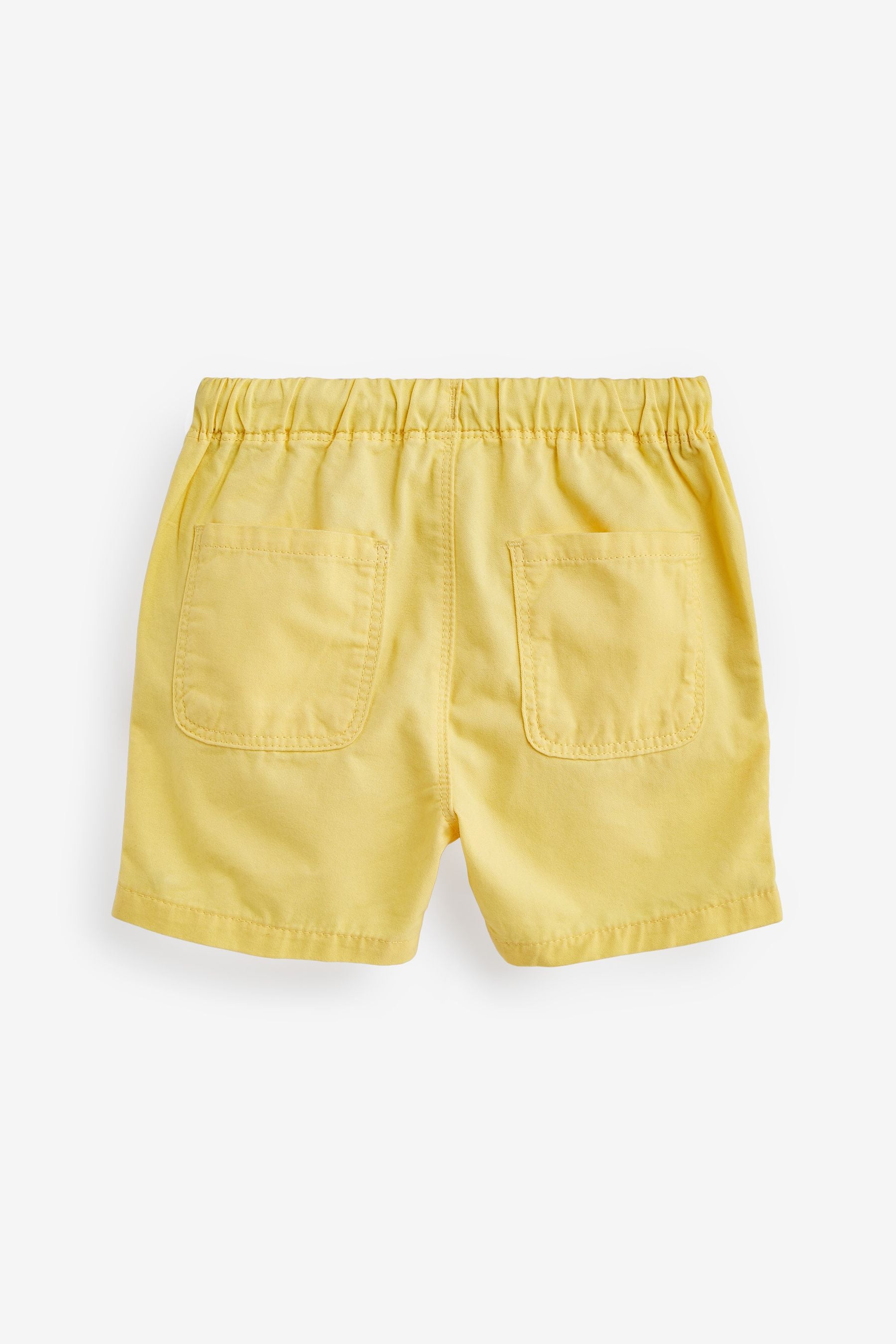 Yellow Pull-On Shorts (3mths-7yrs)