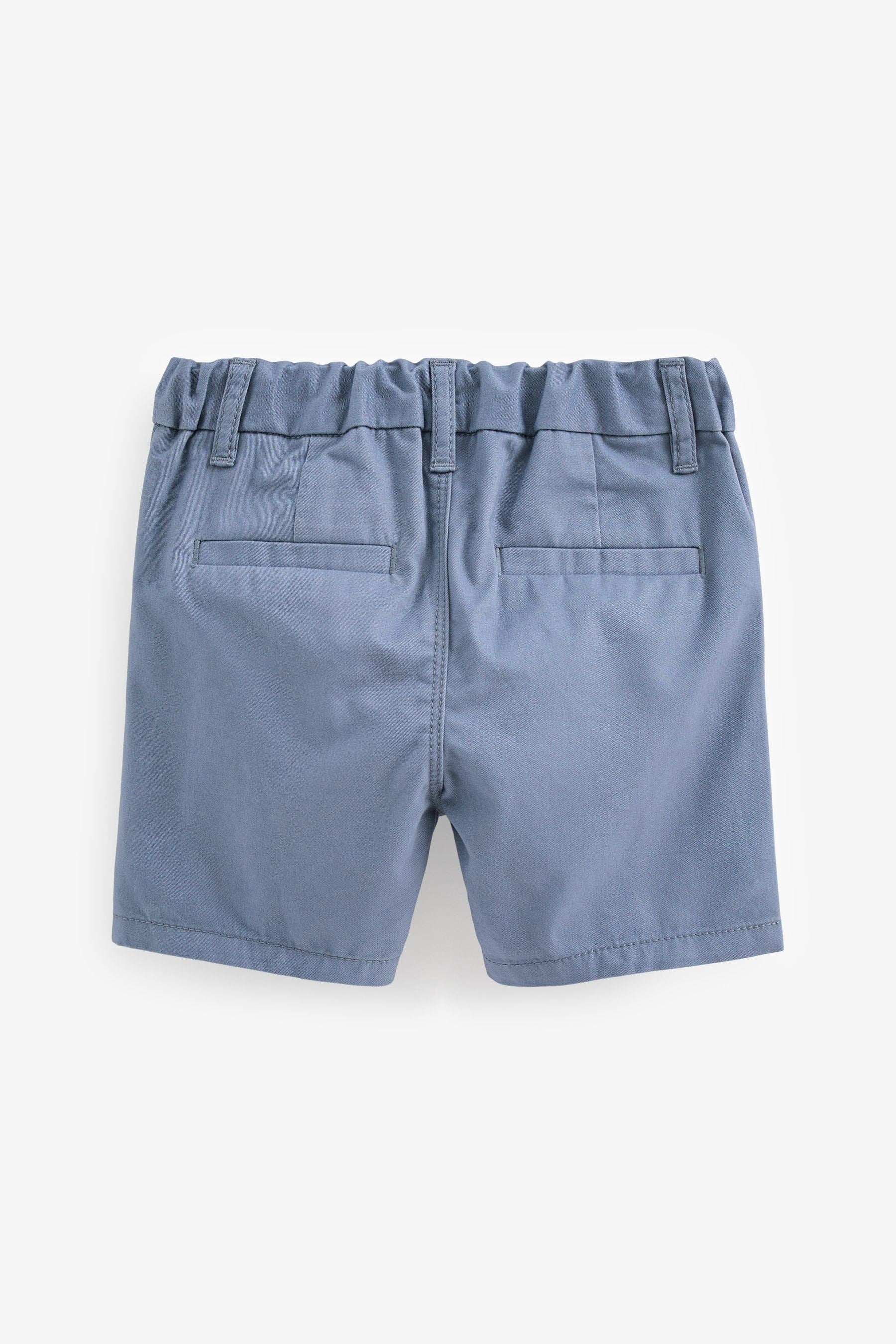 Mid Blue Chino Shorts (3mths-7yrs)