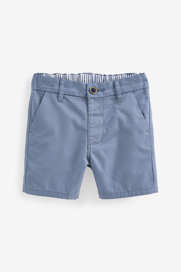 Mid Blue Chino Shorts (3mths-7yrs)