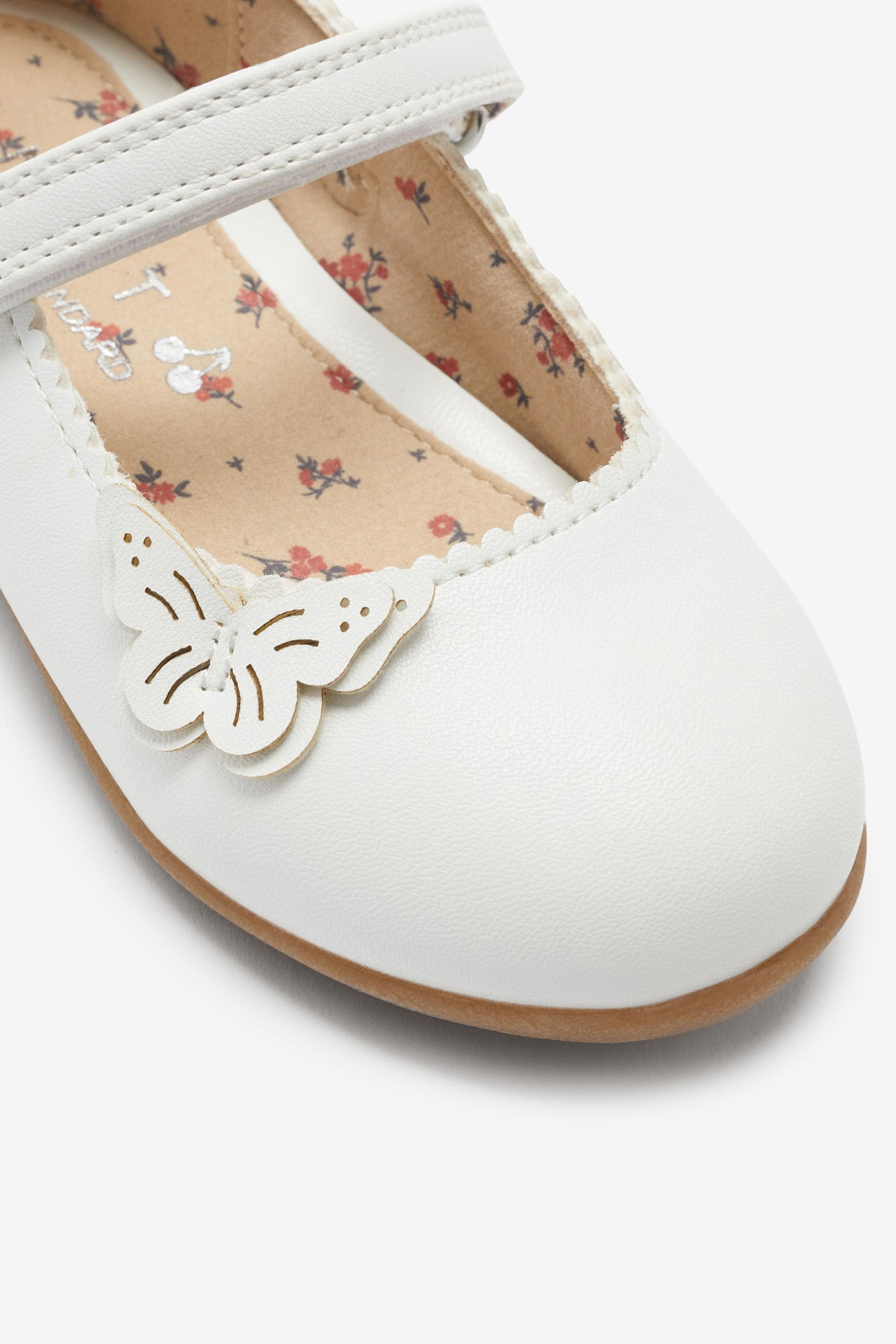 White Butterfly Mary Jane Shoes