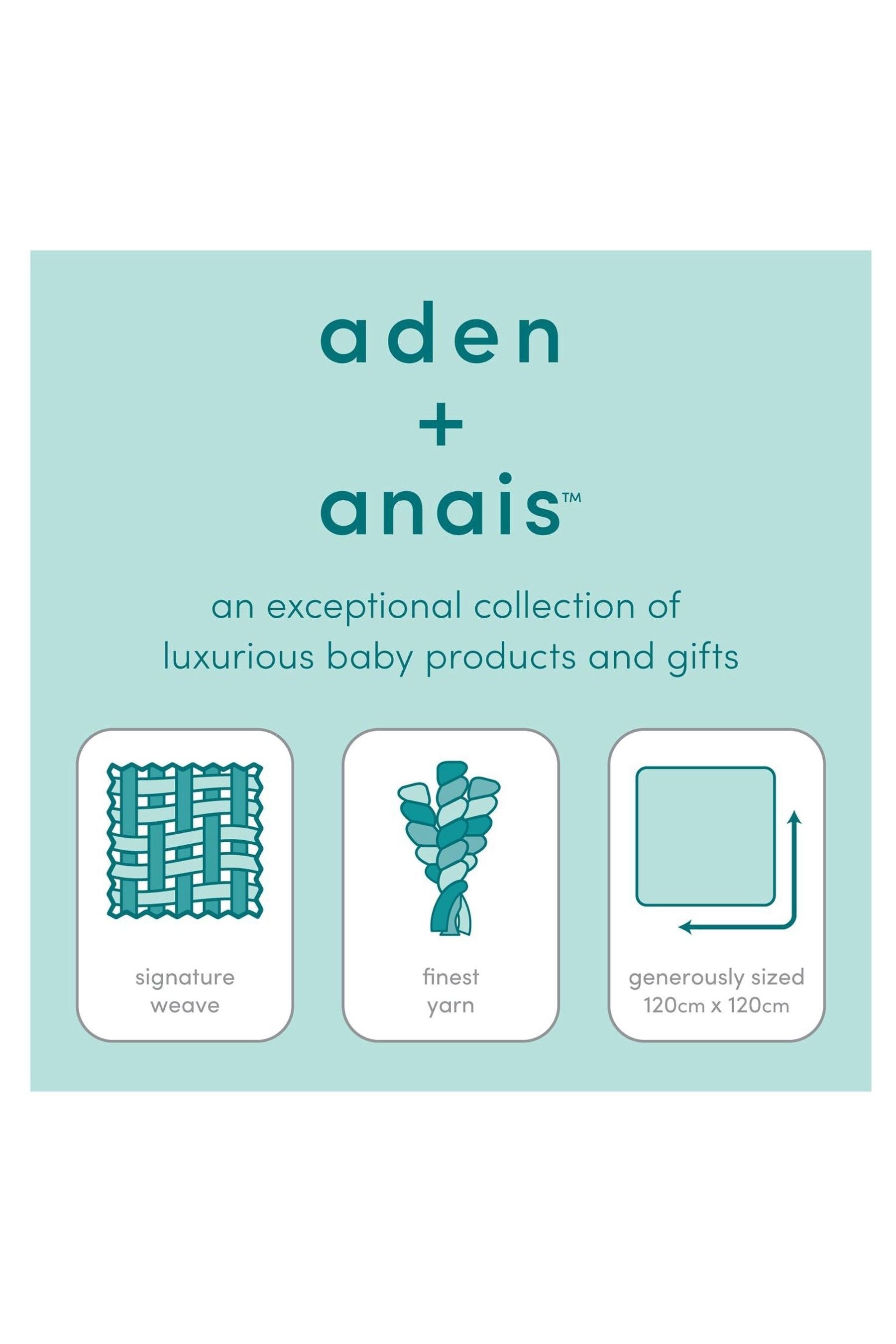 jungle jam aden + anais Large Cotton Muslin Blankets 4 Pack