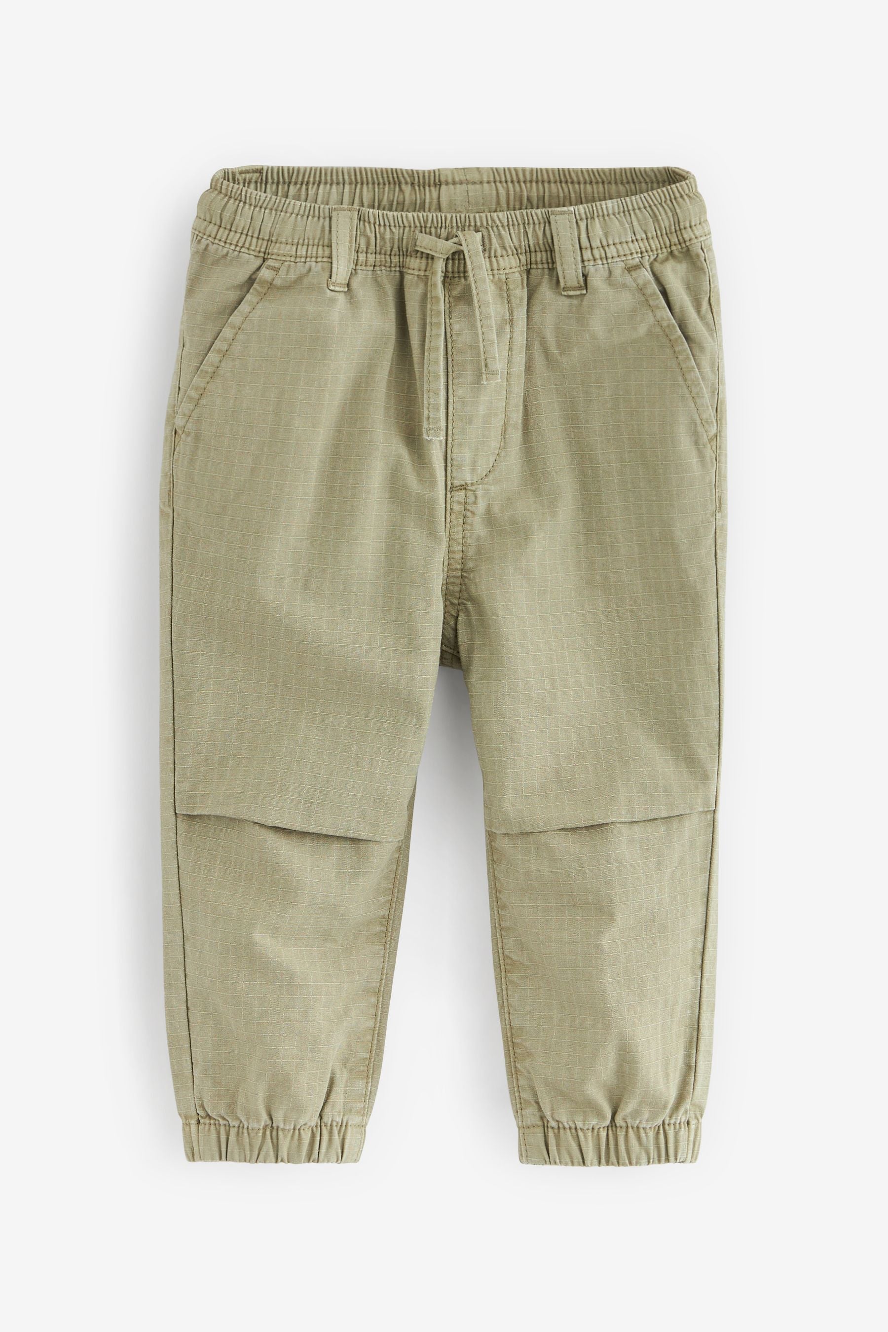 Khaki Green Pull-On Utility Trousers (3mths-7yrs)