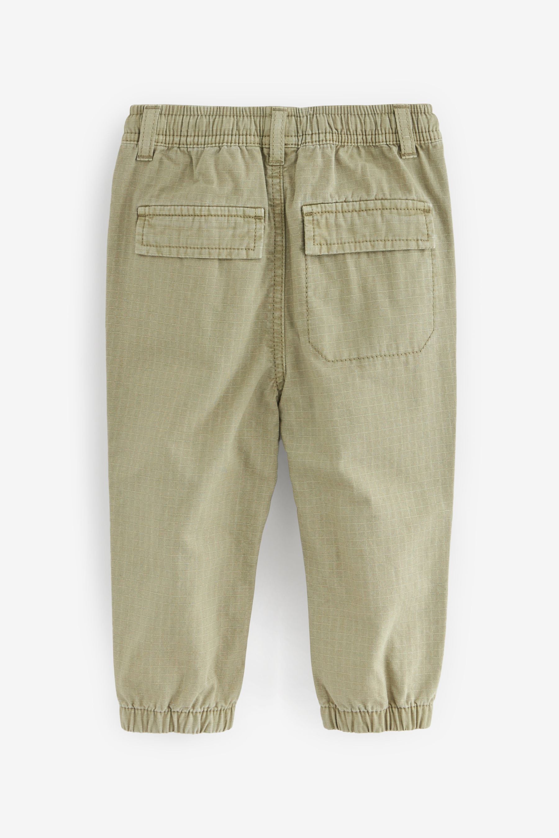 Khaki Green Pull-On Utility Trousers (3mths-7yrs)