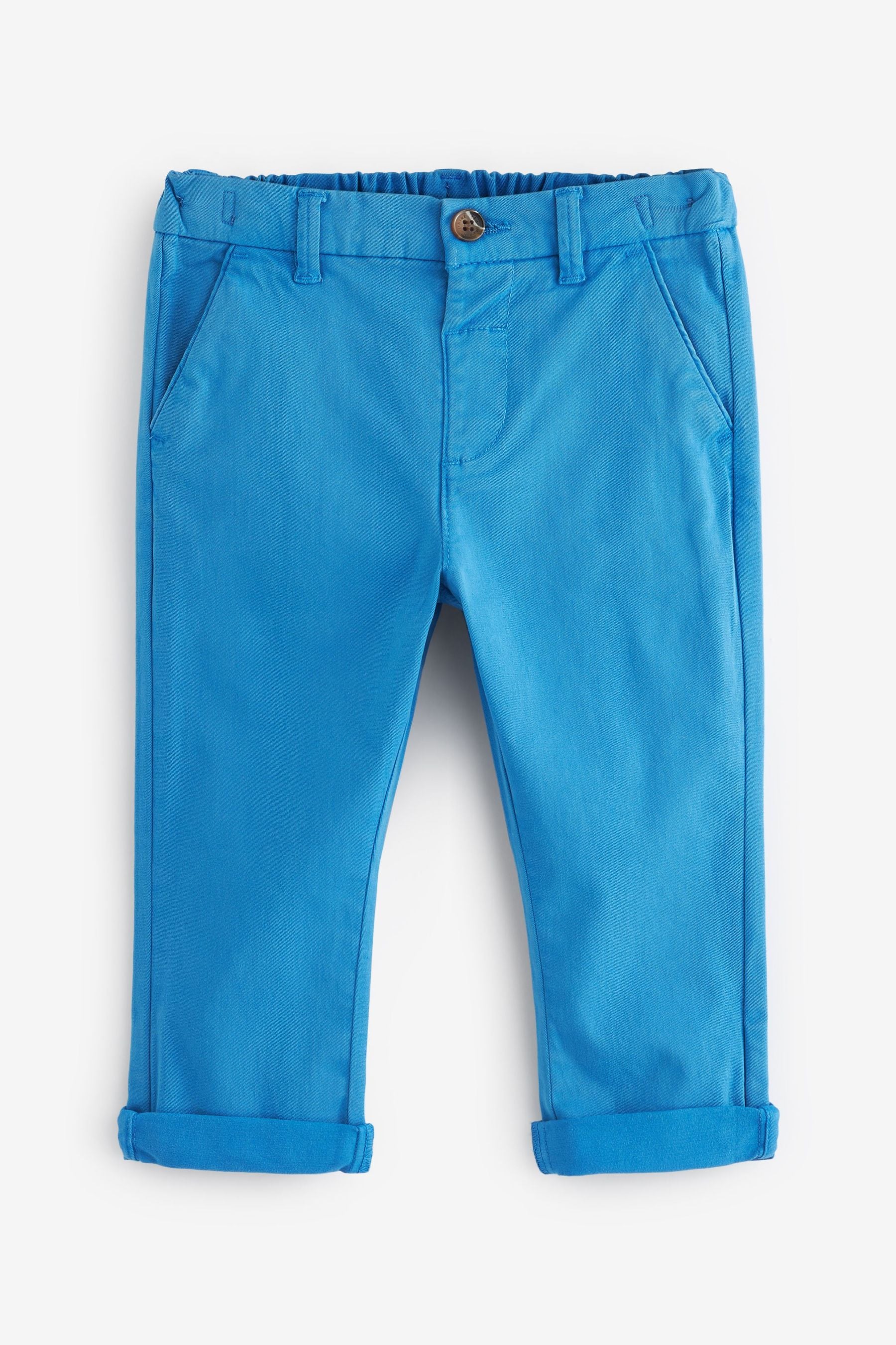 Cobalt Blue Stretch Chino Trousers (3mths-7yrs)