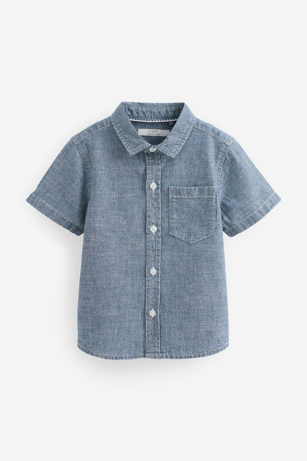 Blue Chambray Shirt (3mths-7yrs)