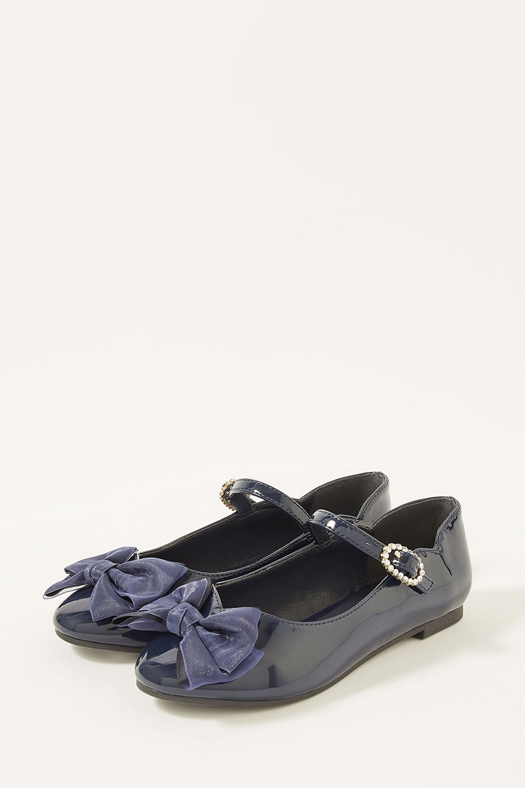 Monsoon Blue Kali Patent Shoes