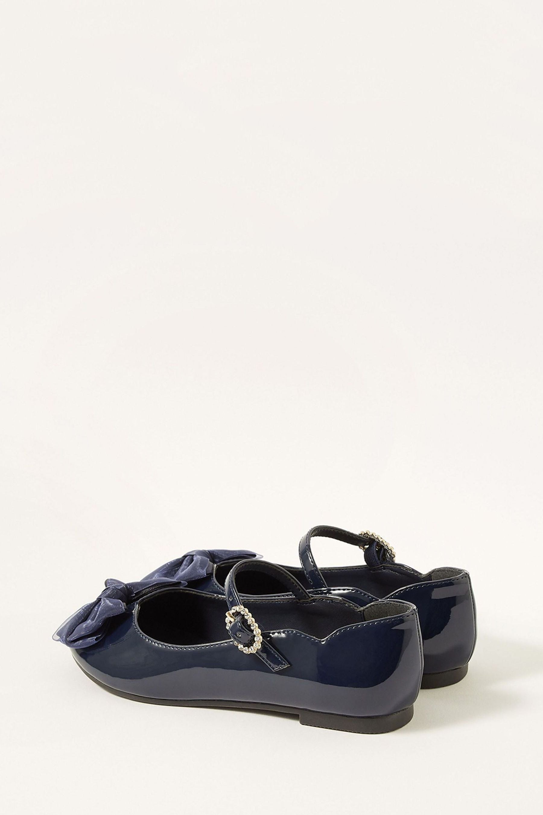 Monsoon Blue Kali Patent Shoes