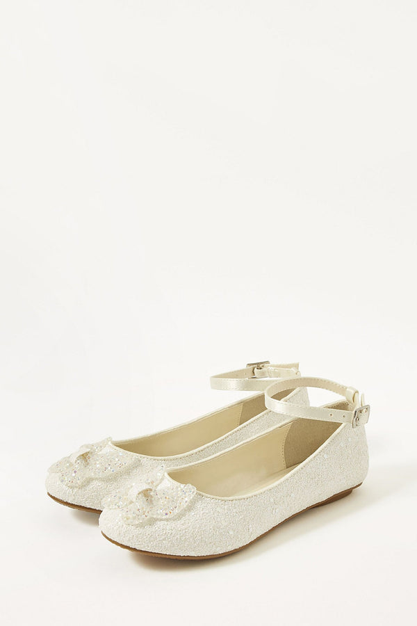 Monsoon Natural Dazzle Butterfly Ballerina Flats