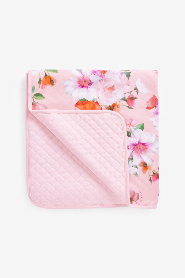 Pink Baker by Ted Baker Pink Floral Blanket