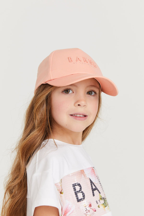 Pink Baker by Ted Baker Pink Baseball Cap