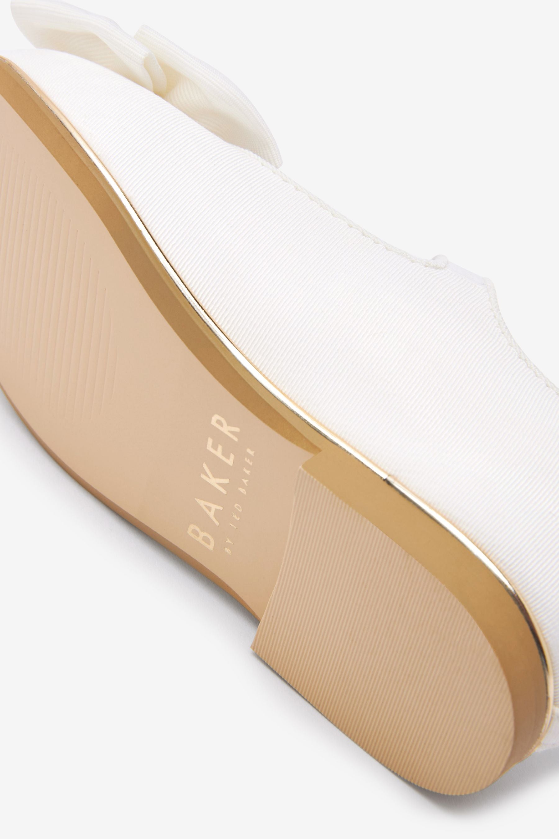 Ivory Baker by Ted Baker Satin Bow Mary Jane Shoes