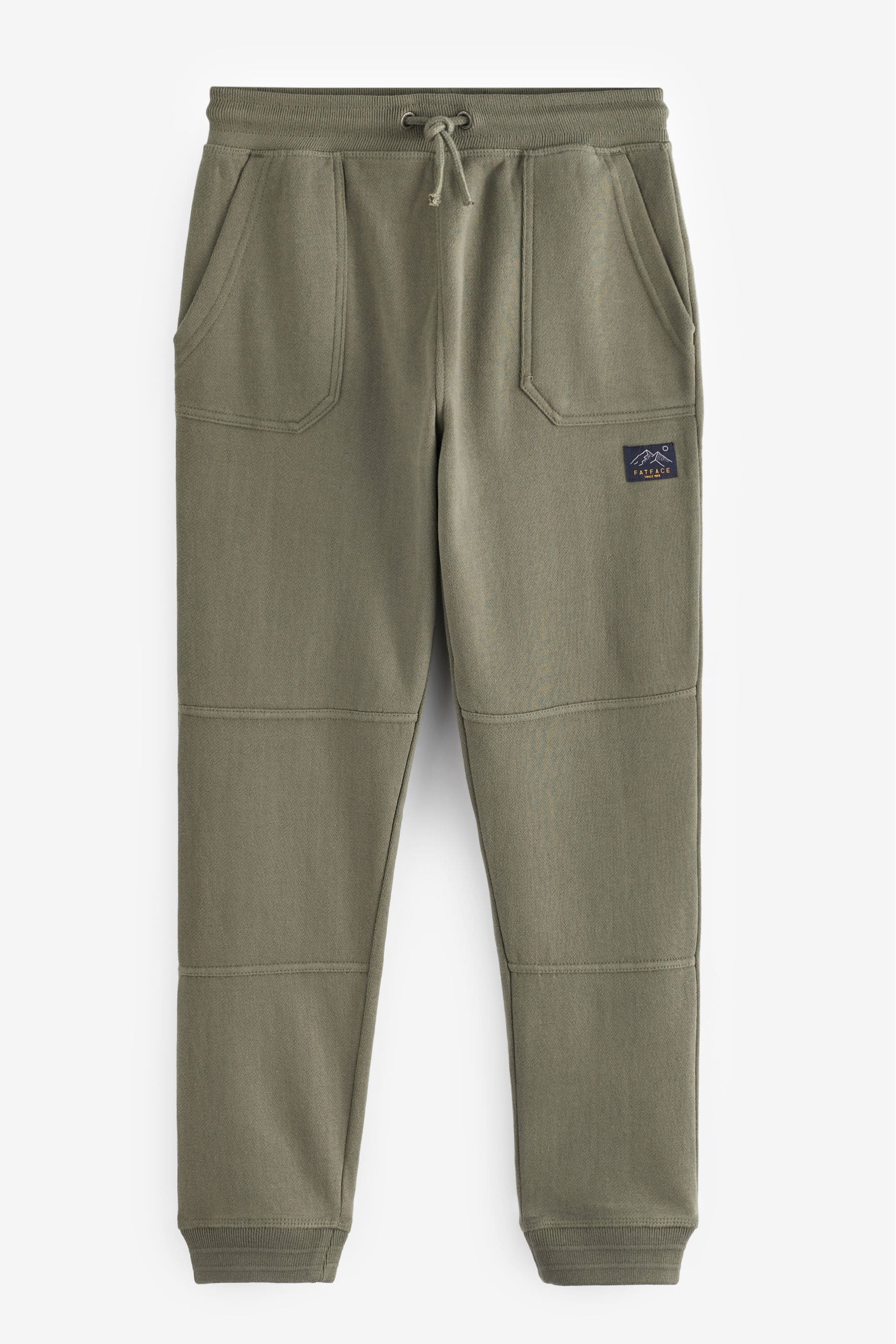 Green FatFace Noah Knee Panel Joggers